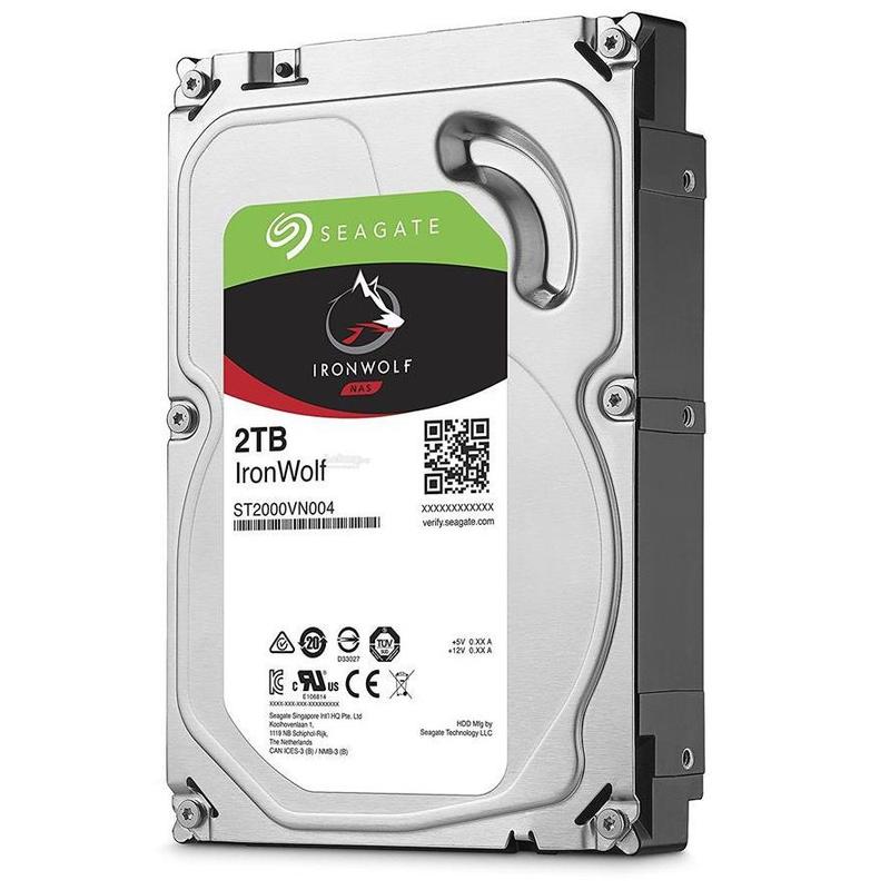 HD 2TB Seagate IronWolf para Servidor NAS 64MB Sata 6